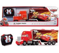 Jada- Camión MCTRUCK con radiocontrol (3 canales 2,4 GHz), luz, sonido, remolque desmontable, puerta de remolque de apertura manual,escala 1:24, 46cm (203089039)