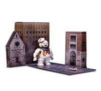 Jada Cazafantasmas Nano Escenario Stay Puft, edición Especial Next Level, Figura metálica 15 cm, Coche ECTO-1 4 cm, Accesorios detallados, Licencia Oficial (9331441314R00)