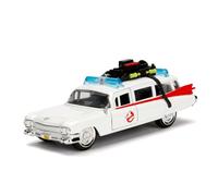 Jada Cazafantasmas - Vehículos Hollywood Rides - Coche ECTO-1 Blanco, 1:32