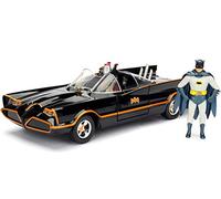 Jada Vehiculo Clasico Batmovil w/Batman & Robin, Multicolor (98259)