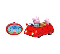 Jada Coche Control por Infrarrojos, 17,5cm, Incluye Figuras de Papá Pig y Peppa, Funciones Básicas, Sonido en el Mando, Adecuado a Partir de 3 años, Color (253254001)