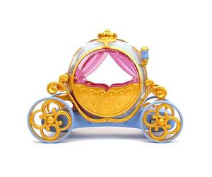 Jada - Coche de Princesas Disney por Control Remoto (38 cm) con luz y Sonido para niños Mayores de 3 años, vehículo de Juguete RC para Princesas y Figuras de hasta 29,5 cm, MAX. 3,2 km/h(253077001)