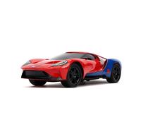 Coche RC con Control Remoto Ford GT 2017 Spiderman Marvel - JADA TOYS
