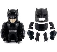 Jada - DC Armored Batman Figura (15 cm) con Armadura Desmontable y Ojos Brillantes Figura de acción de Batman Vs Superman para los Fans y los niños de 8 años en adelante (253213009)