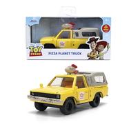 Jada Disney Pixar Toy Story - Pizza Planet Truck escala 1:32 - Juguetes de vehículo fundido a presión Hollywood Rides - Apertura de puertas - Interior detallado - Edición de coleccionista - Edad 8+