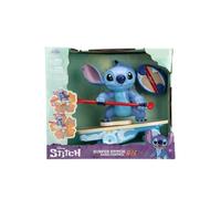 Jada - Disney Stitch Surfer Radiocontrolado - Personaje Gira 360° - Se Levanta Solo - Producto Oficial - A Partir de 3 Años