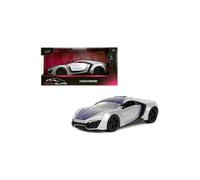 Jada Escala 1:32 Pink Slips - Lykan Hypersport - Plata/Negro - 35415
