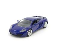 Jada Fast and Furious - Modelo de coche DieCast McLAREN MP4 12C - Color azul oscuro - Escala 1/32-12 cm