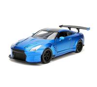Jada- Fast&Furious 2009 Nissan Ben Sopra Car Vehículo de Juguete, Color Azul, Talla única (253203008)