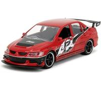 Jada Fast y Furious Diecast Model 1/32 Mitsubishi LANCER EVOLUTION IX ROJA Toys