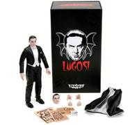 Jada- Figura articulada Bela Lugosi Drácula, 15cm, Packaging Premium Coleccionista, Manos y Cabeza Intercambiables, 20 Puntos Articulados, Monsters Universal, A Partir de 13 Años (253251020)