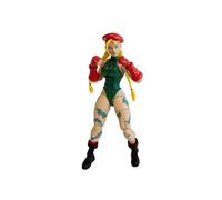 Jada - Figura articulada del Personaje de Street Fighter Cammy de 15 cm. con Manos y Cabeza Intercambiables, Accesorios y 20 Puntos articulados. Videojuegos Street Fighter. (253252033)