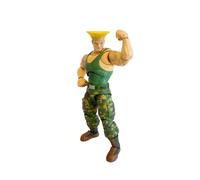 JADA-Figura de acción del Personaje Street Fighter II Guile: Atuendo del ejércit