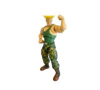 Jada-Figura de acción del Personaje Street Fighter II Guile: Atuendo del ejército, los Tatuajes, Las chapas identificativas y su característico peindado. Videojuegos Street Fighter. (253252032)