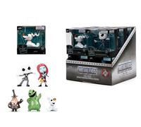 Jada, Figura de Metal 7 cm Pesadilla Antes de Navidad, 4 Personajes Surtidos, Jack, Sally, Zero, Oogie Boogie, Caja con Ventana, Licencia Oficial, envío Aleatorio, 8 años (9385140300W02)