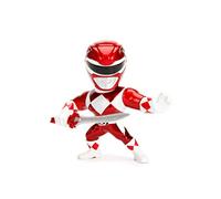 Jada- Figura Metálica Power Ranger Rojo, Mighty Morphin, 10cm, 50% Hecho en Metal (253251000)