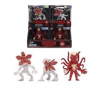 Jada Figuras de Metal Stranger Things 7 cm, 3 Surtidos coleccionables: Demogorgon, Demodog y Vecna, Caja Ventana Individual, Licencia Oficial, envío Aleatorio, 8 años (9385328300W01)