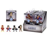Jada, Figuras Metálicas de DC, Figuras Pop Culture de Super Héroes DC, 7 cm, Hechas en Metal Fundidas a Presión, con Licencia, Se Envía una Figura de Manera Aleatoria, A Partir de 3 años (253250002)