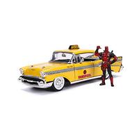 Jada Coche a escala JA30290 Taxi de Deadpool 1:24 con figura Multi