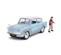 Jada JA31127 1:24 1959 Ford Anglia con Figura de Harry Potter, Azul Oxidado