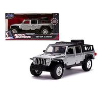 Jada JA32031 1:32 FF 9-Jeep Gladiator Fast and Furious Collectible Coche en Miniatura, Gris, Talla única