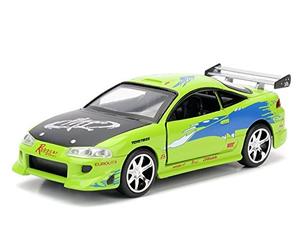 Jada JA97609 Coche a Escala 1:32, diseño del Mitsubishi Eclipse de Brian de Fast & Furious
