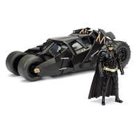 Jada JAD98261 1/24 Batman 2008 Oscuro Caballero Batmóvil Incluye Batman Figura
