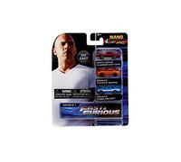 Jada JAN31124 Nano Fast and Furious #2 3 - Juego de Coche
