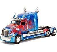 Jada Juguetes Metálicos Transformers Optimus Prime 1:24 Vehículo Azul y Rojo