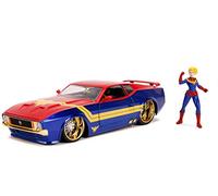 Jada Marvel 253225009 Captain Ford Mustang 1:24, tamaño estándar