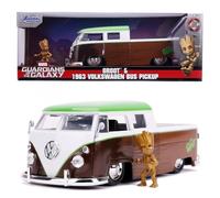 Jadatoys 253225013 - 1:24 Marvel Groot 1963 Bus Pickup - Nuevo