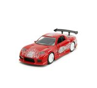 Jada- Mazda RX-7-JA98377 Fast & Furious Modelo de Juguete Fundido a presión, Color Rosso, 1:32 Scale (98377)