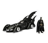 Jada Modelo Batmobile de Batman Forever 22 cm Escala 1/24 con Figura de Batman - 100% Original Oficial DC Comics Toys