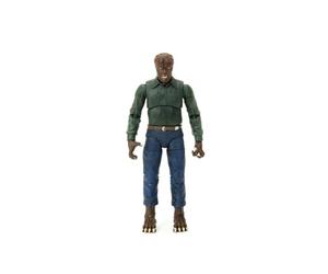 Jada- Monsters Universal Figura Hombre Lobo, 15cm, Hecha en Metal, con Accesorios (253251018)