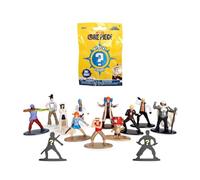 Jada One Piece Figura Sorpresa Metal 4 cm, 1 Unidad Surtido Aleatorio (13 Modelos), Nano Figura Coleccionable con Luffy, Zoro y Más, Blind Bag +3 Años (9337285314R00)