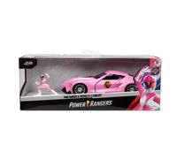 Jada Power Ranger Toyota FT1 con figura metálica Diecast Pink Ranger a partir de