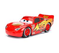 Jada - Rayo Mcqueen- Escala 1:24, Hecho en Metal, Neumáticos de Goma, Capó se Abre, Coleccionismo (253084000)