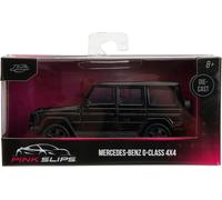 Jada - Rosa Resbalones 1 :3 2 Escala Die-Cast Mercedes-Benz G-Class 4x4 Negro