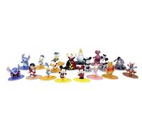 Jada- Set de 18 Nanofiguras Disney, Metálicas, 4cm, Coleccionables, Licencia Oficial Disney (253075005)