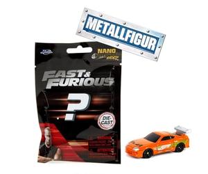 Jada Sobre Sorpresa Nano Coches Fast&Furious, 12 Surtidos, réplicas de Metal 4 cm con Licencia Oficial, Modelos aleatorios, sobre Cerrado Sorpresa, colección Cine, a Partir de 3 años (9336347314R00)