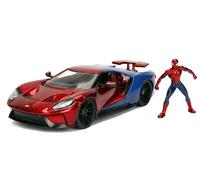 JADA SPIDER-MAN FORD GT 2017 DIE-CAST SCALA 1:24 MARVEL - GIOCATTOLI VARI