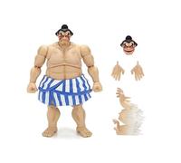 Jada Street Fighter II E. Honda Figura de acción - Juguetes a escala 1:12 - 6 pulgadas de alto, totalmente articulado, embalaje de coleccionista