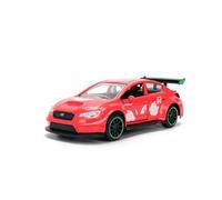 Jada Subaru WRX STI 2016 con tema de nudillos, Sonic The Hedgehog Toys 37024-1/32 a escala de coche fundido a presión
