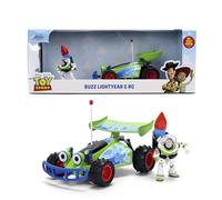Jada Toy Story RC Turbo Buggy con Buzz Lightyear Figura 1:24 Vehículo fundido a presión - Hollywood Rides Toys