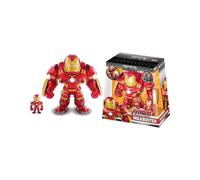 Jada Toys 2 Personaggi Iron Man Con Armatura Hulkbustoer 15 E 3 Cm Die Cast