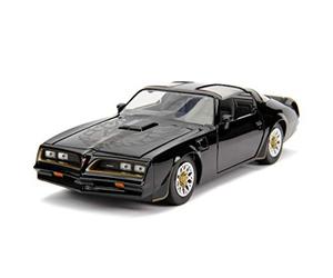 Jada Toys 253203041 Fast & Furious Tego's 1977 Pontiac Firebird Auto Tuning Modelo a Escala 1:24 para Abrir Puertas, capó y Maletero, Rueda Libre, Color Negro