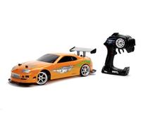 Jada Toys 253209003 Toys Fast & Furious RC Auto, Drift 1995 Toyota Supra, Turbo, función de Deriva, tracción en Las Cuatro Ruedas, Coche teledirigido, Mando a Distancia de 2 Canales, función de Carga
