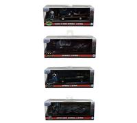JADA 253213006 Batman Batmobile En Escala 1 :3 2 Modelos Variados (3) Personag