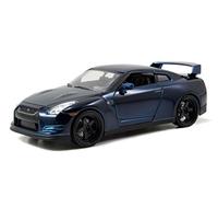 Jada Toys - 97036bl - Vehículos Ready - Modelo para la Escala - Nissan GT-r35-2009 - Rápido y Furioso 7 - Escala 1/24