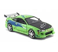 Jada Toys - 97603 Gr - Mitsubishi Eclipse - Fast and Furious - Escala 1/24 - Verde